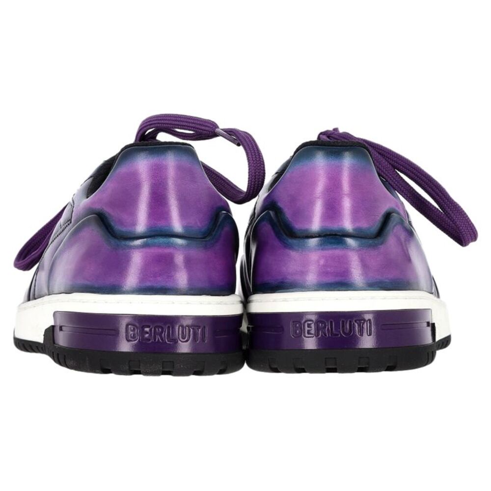 Purple Men's Sneakers - Picture 4 of 8